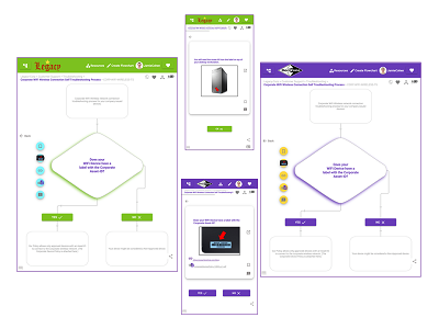 This is an image of custom white label branding in DeciZone.