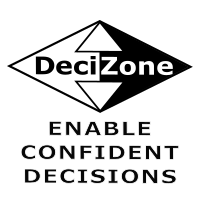 DeciZone Logo image.