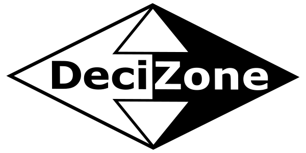 DeciZone Logo image.