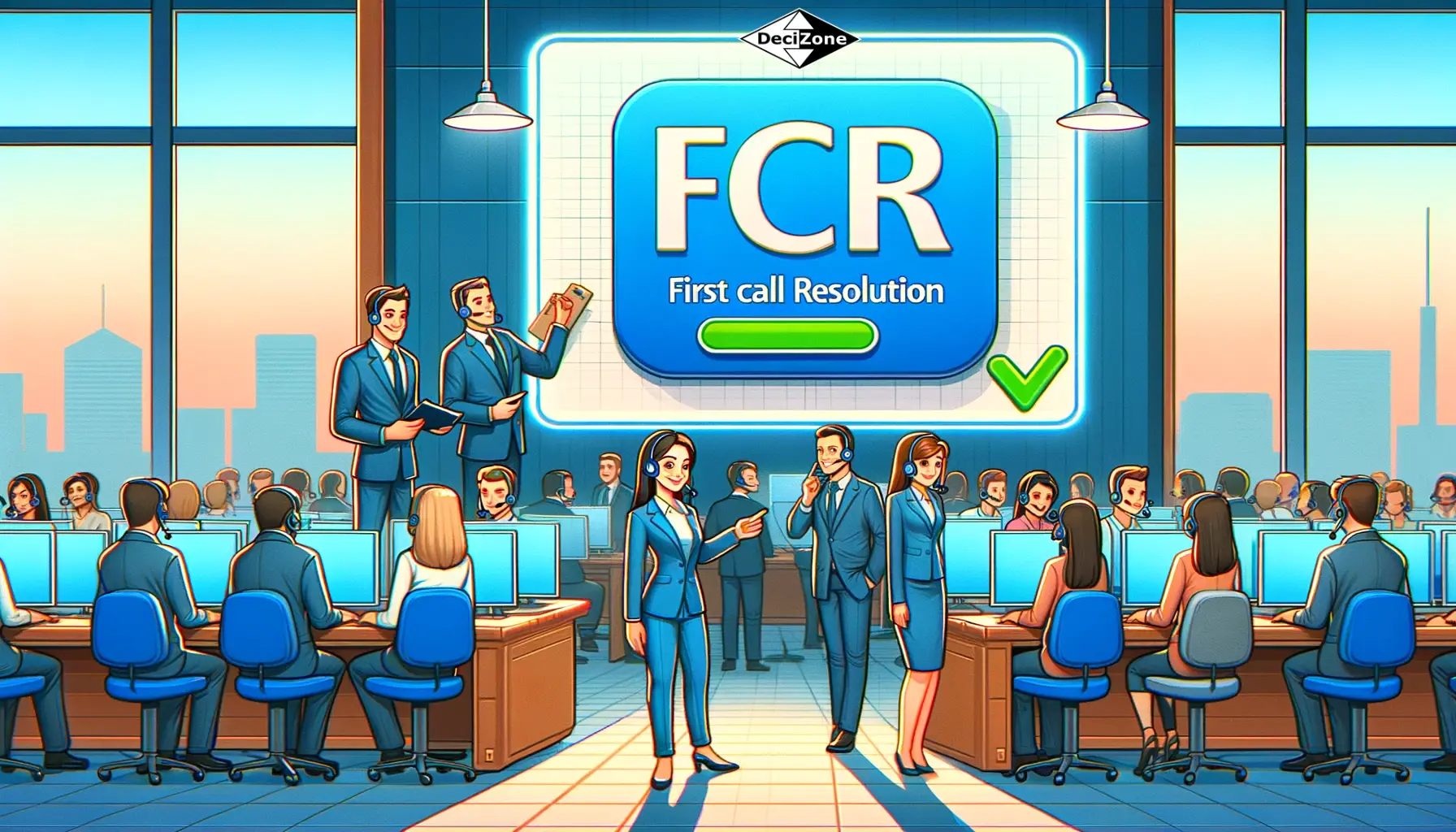 First Call Resolution as a key metric in contact center success.