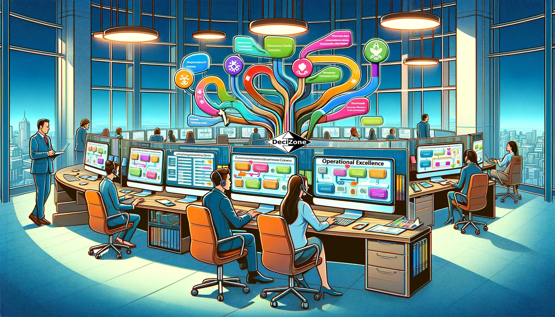 Deliver proactive solutions with interactive decision trees.